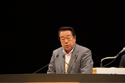 第95回全国市議会議長会定期総会 演説様子その2